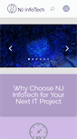 Mobile Screenshot of njinfotech.com